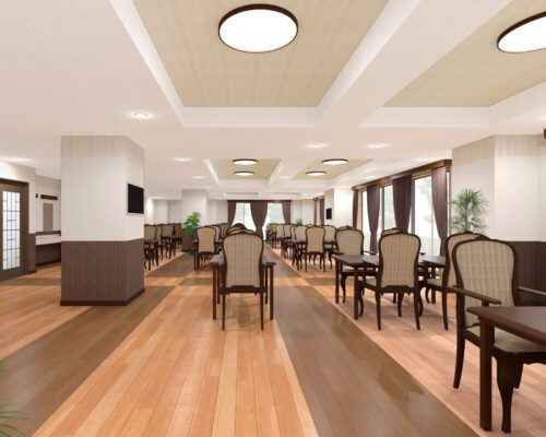 SOMPOの家　姫島駅前　食堂